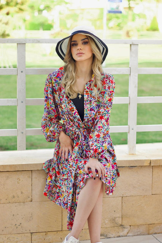 Colorful summer dress