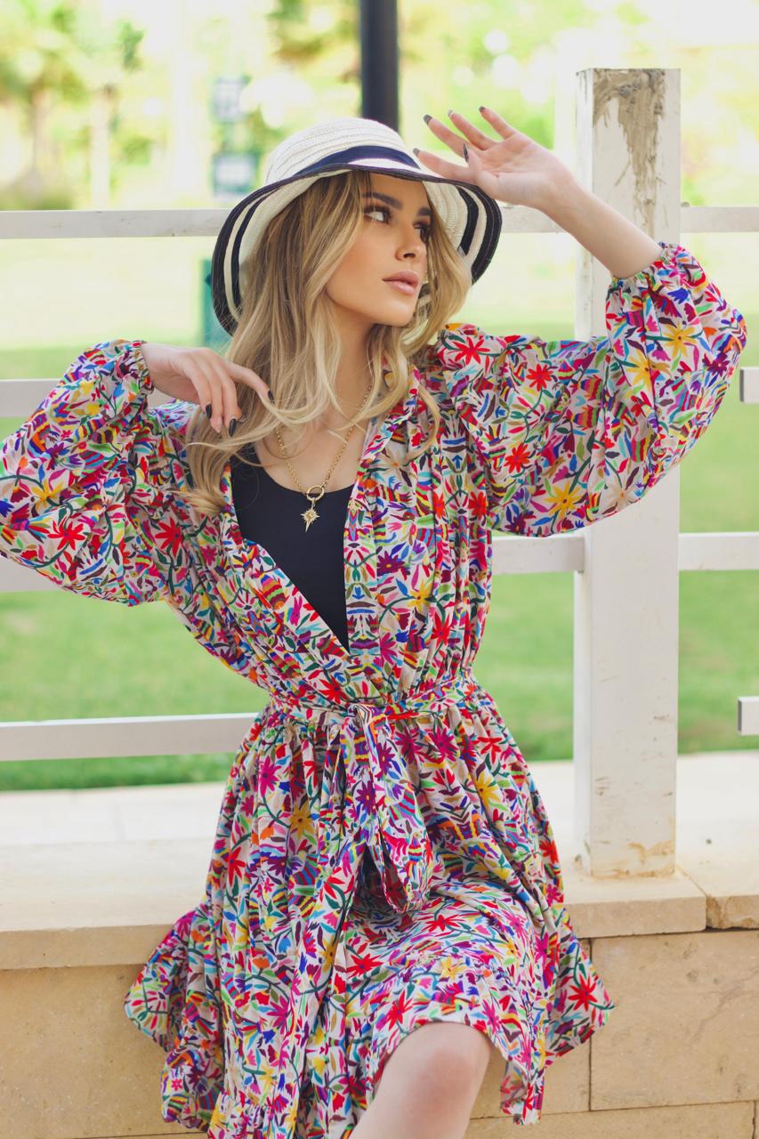 Colorful summer dress